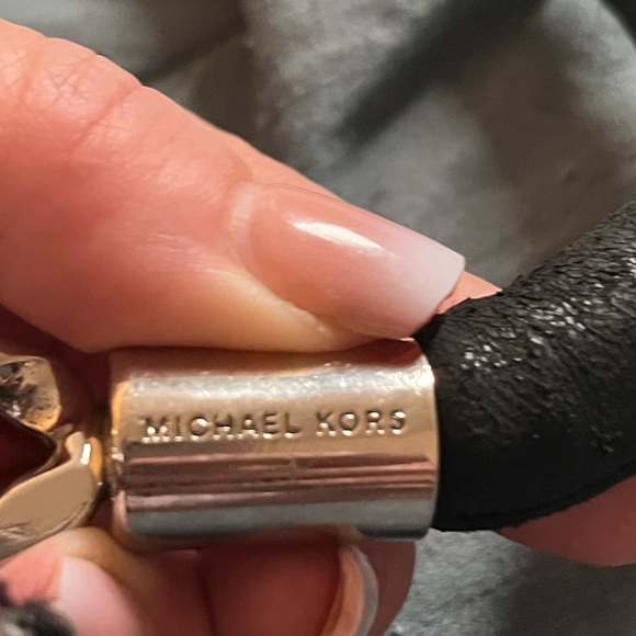 Michael Kors Black Leather Slouch/Hobo Bag - Picture 4 of 4